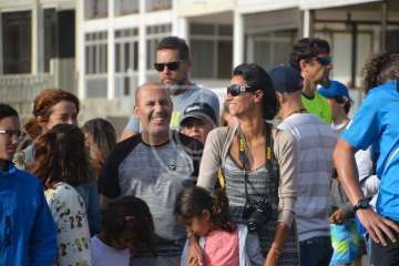 Ricardo Hernández y Raquel Aróstegui ganan con autoridad el XXVII Triatlón de Salinetas (Foto TA)